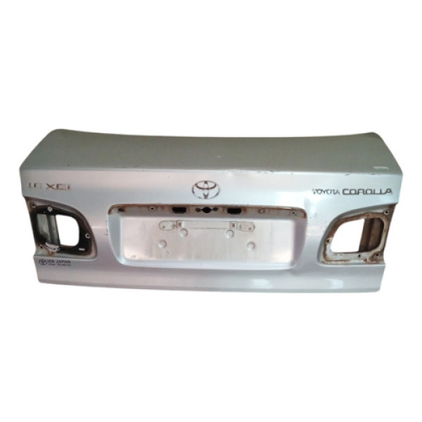 Tampa Traseira Porta Malas Toyota Corolla 98/00 C/detalhes  Cinza