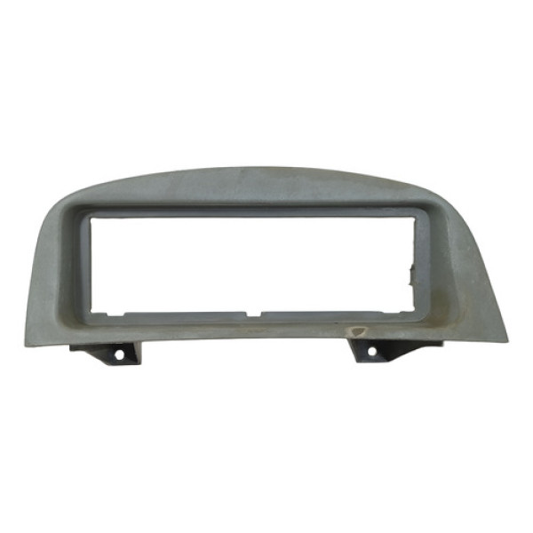 Moldura Painel Radio Fiat Palio 2006 Á 2012 Cinza