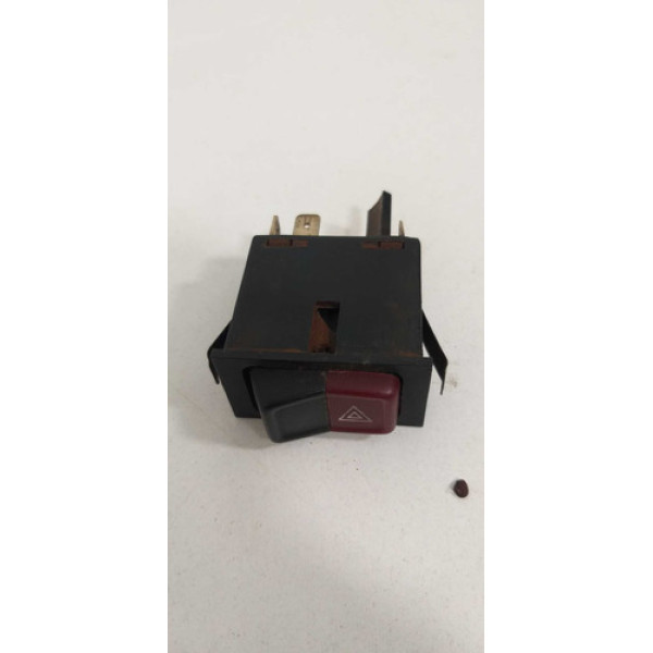 Botão Pisca Alerta Luz De Emergência Volkswagen 1984/1994 Preto