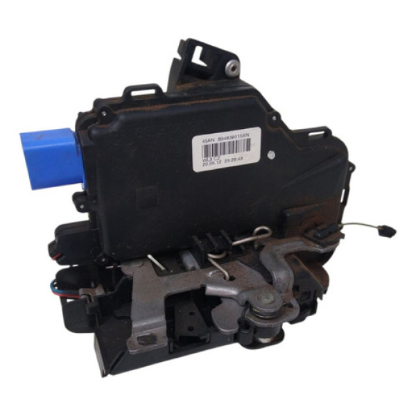 Fechadura Elétrica Traseira Direita Vw Polo Sedan 2012 Preta