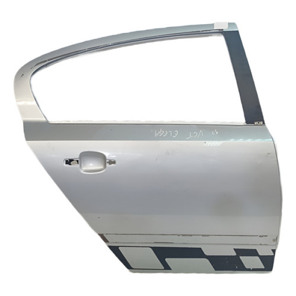 Porta Traseira Direita Vectra Sedan 2006-2012 Traseira Direito Prateado